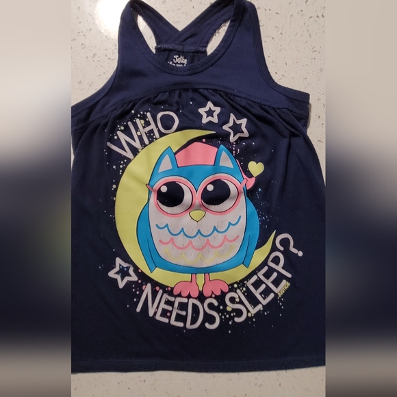 "Who Needs Sleep?" Razorback Sleep Tank - Picture 1 of 2